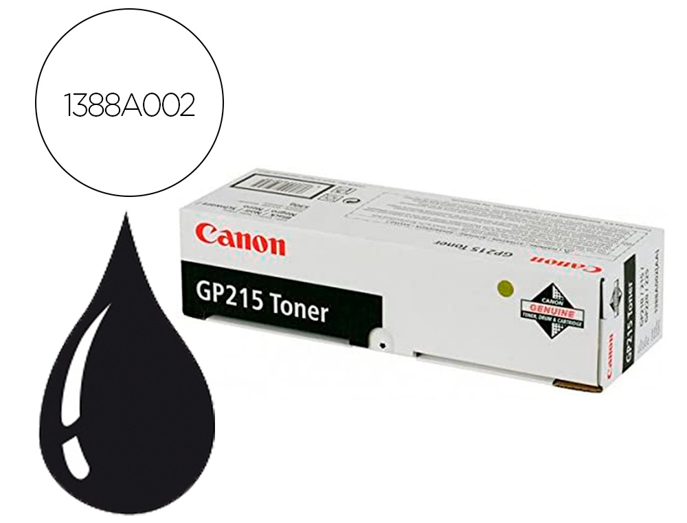 TONER CANON GP215 GP200 GP210F GP211 GP215 NEGRO