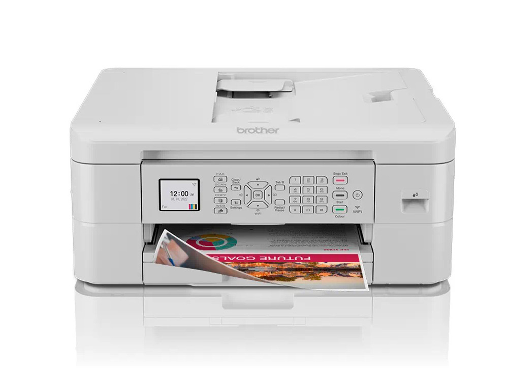 EQUIPO MULTIFUNCION BROTHER MFCJ1010DW DUPLEX 11,5 PPM NEGRO 4 PPM COLOR COPIADORA ESCANER IMPRESORA BANDEJA 150