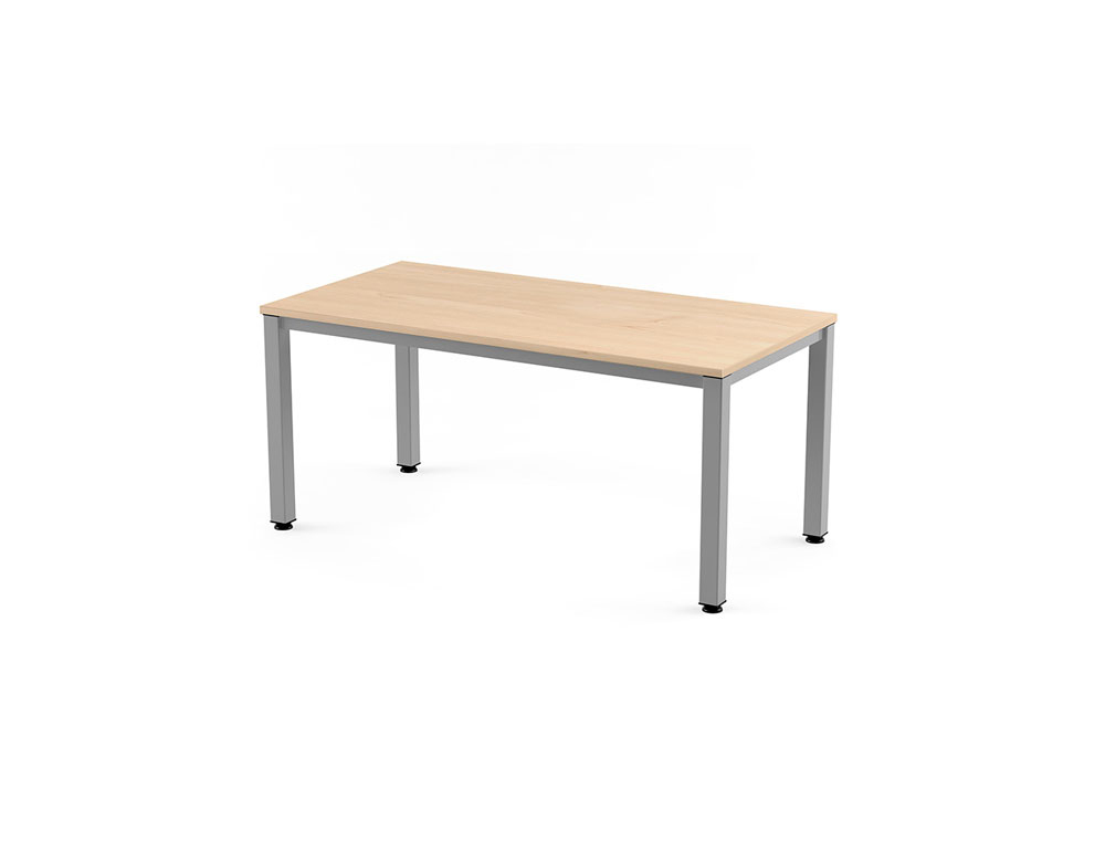 MESA DE OFICINA ROCADA EXECUTIVE 2001AD01 ALUMINIO /HAYA 140X80 CM