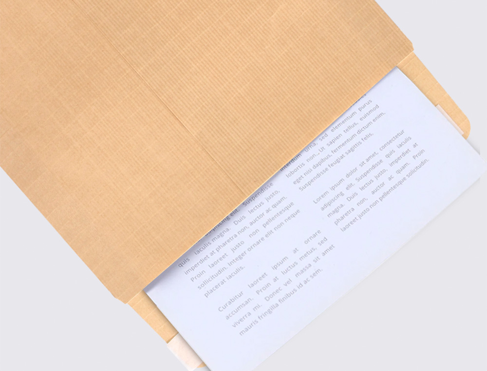 SOBRE LIDERPAPEL BOLSA FUELLE KRAFT 250X353X30 MM SOLAPA TIRA DE SILICONA PAPEL 120GR CAJADE 50 UNIDADES