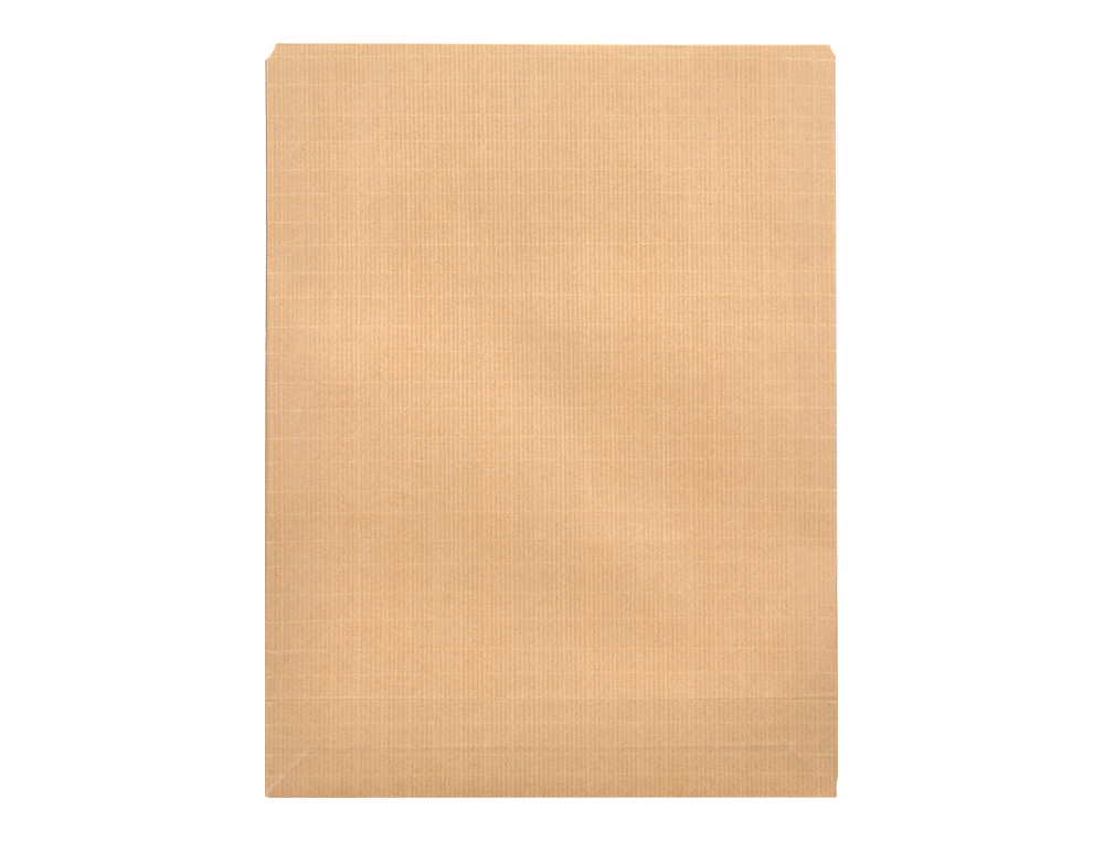 SOBRE LIDERPAPEL BOLSA FUELLE KRAFT 250X353X30 MM SOLAPA TIRA DE SILICONA PAPEL 120GR CAJADE 50 UNIDADES