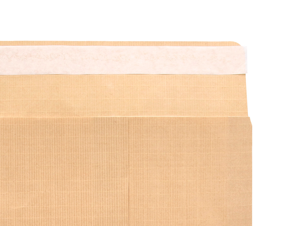 SOBRE LIDERPAPEL BOLSA FUELLE KRAFT 250X353X30 MM SOLAPA TIRA DE SILICONA PAPEL 120GR CAJADE 50 UNIDADES