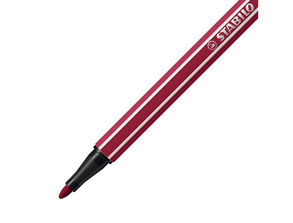 ROTULADOR STABILO ACUARELABLE PEN 68 PURPURA PUNTA GRUESA 1MM