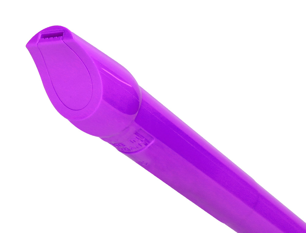 FLAUTA HOHNER 9508 COLOR VIOLETA FUNDA VERDE Y TRANSPARENTE