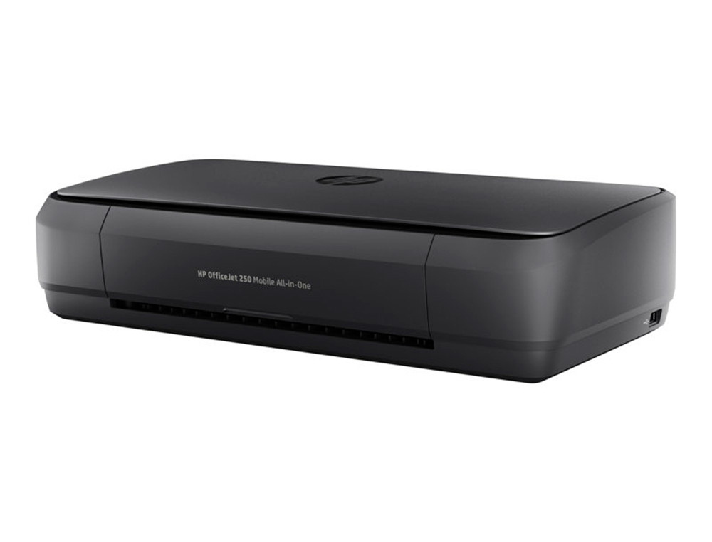 EQUIPO MULTIFUNCION PORTATIL HP OFFICEJET 250 WIFI 4800X1200 TINTA 10 PPM NEGRO 7 COLOR PPM ESCANER COPIADORA