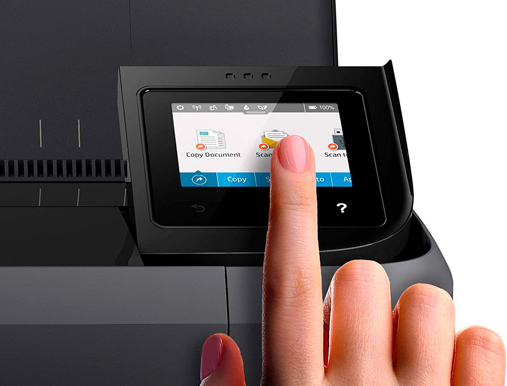 EQUIPO MULTIFUNCION PORTATIL HP OFFICEJET 250 WIFI 4800X1200 TINTA 10 PPM NEGRO 7 COLOR PPM ESCANER COPIADORA