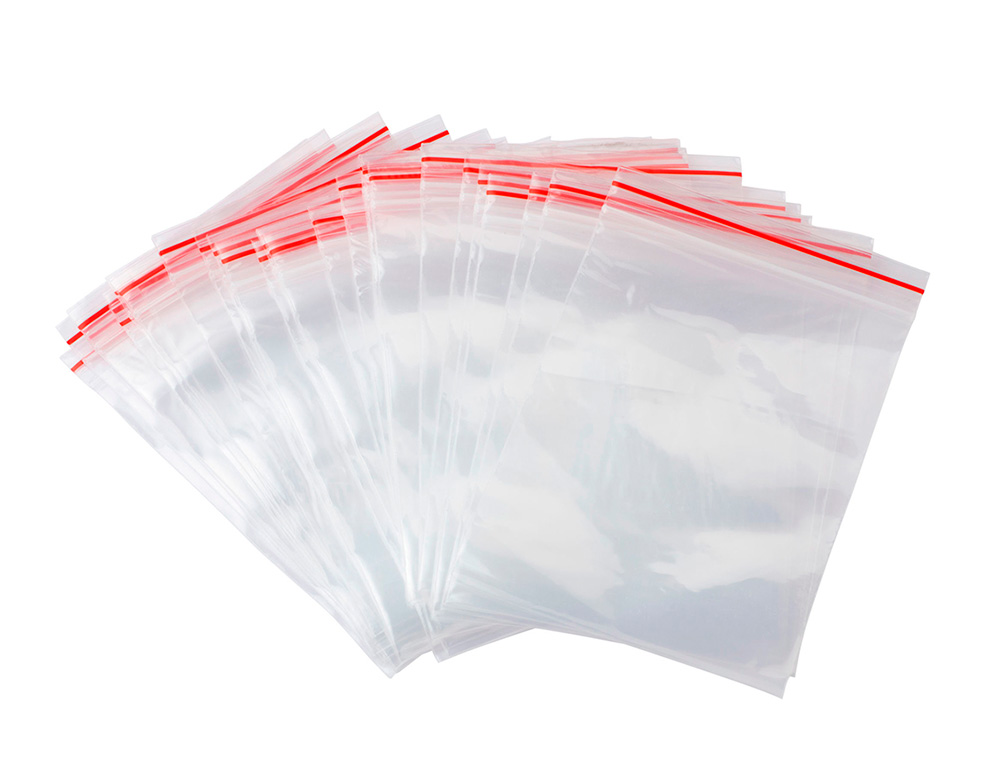 BOLSA PLASTICO AUTOCIERRE Q-CONNECT 175X250 MM PAQUETE DE 100 UNIDADES