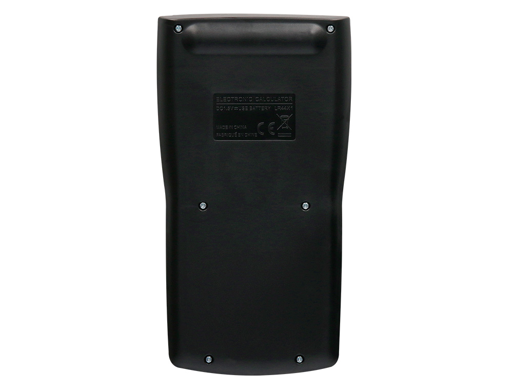 CALCULADORA LIDERPAPEL CIENTIFICA XF33 12 DIGITOS 240 FUNCIONES CON TAPA SOLAR Y PILAS COLOR NEGRO 156X85X20