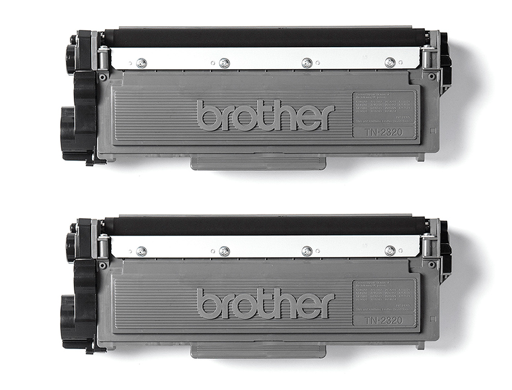 TONER BROTHER TN-2320 DCPL2520DW /2540D/ MFCL2700DW / 2720DW / 2740DW NEGRO 2600 PAGINAS PACK 2 UNIDADES