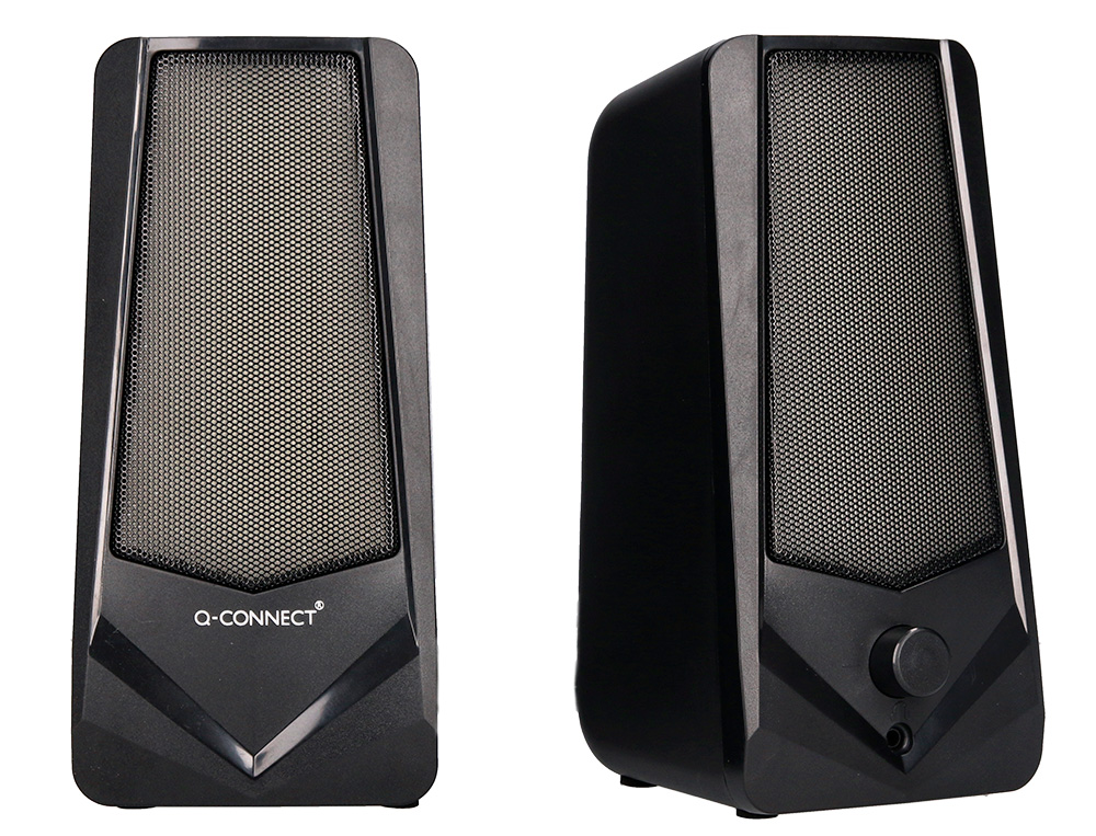 ALTAVOCES Q-CONNECT BLUETOOTH CON ILUMINACIN RGB POT ENCIA MAXIMA 2X3W CONTROL DE VOLUMEN COLOR NEGRO