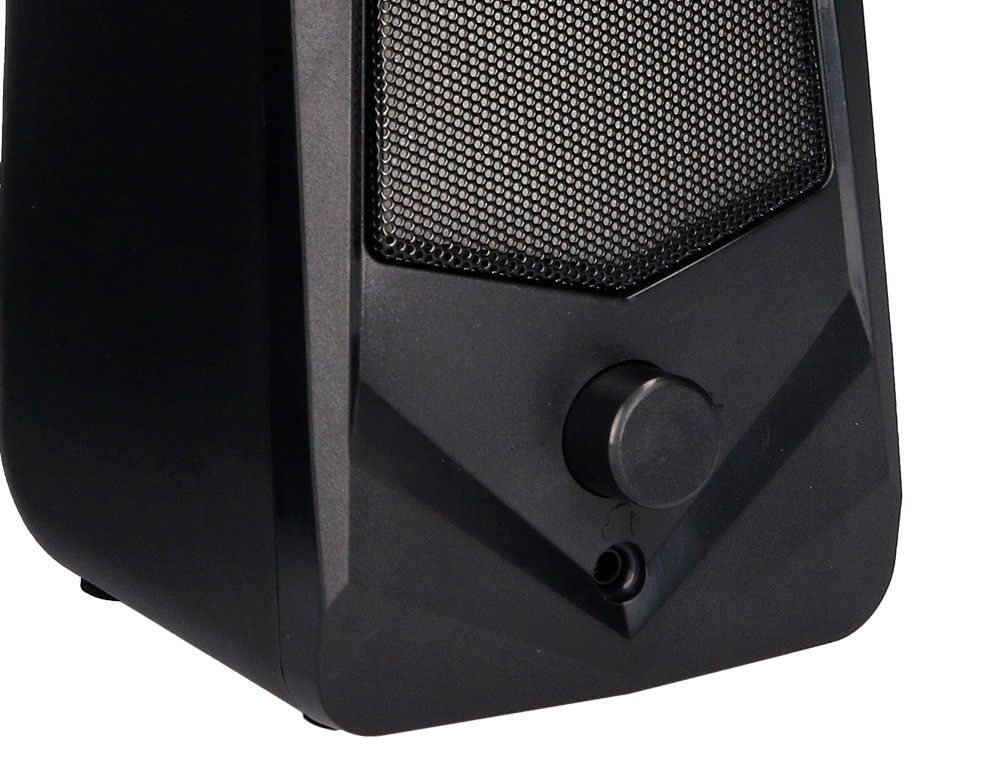 ALTAVOCES Q-CONNECT BLUETOOTH CON ILUMINACIN RGB POT ENCIA MAXIMA 2X3W CONTROL DE VOLUMEN COLOR NEGRO