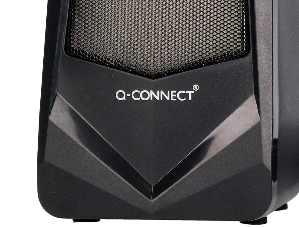 ALTAVOCES Q-CONNECT BLUETOOTH CON ILUMINACIN RGB POT ENCIA MAXIMA 2X3W CONTROL DE VOLUMEN COLOR NEGRO