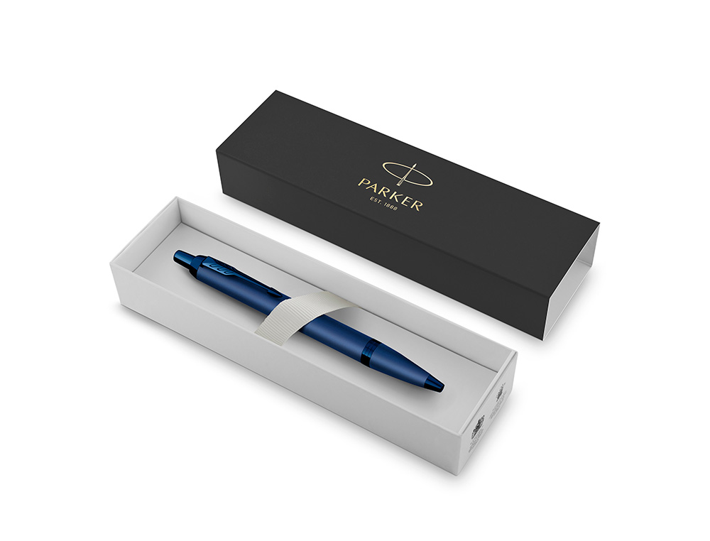 BOLIGRAFO PARKER IM PROFESSIONALS MONOCHROME BLUE EN ESTUCHE DE REGALO