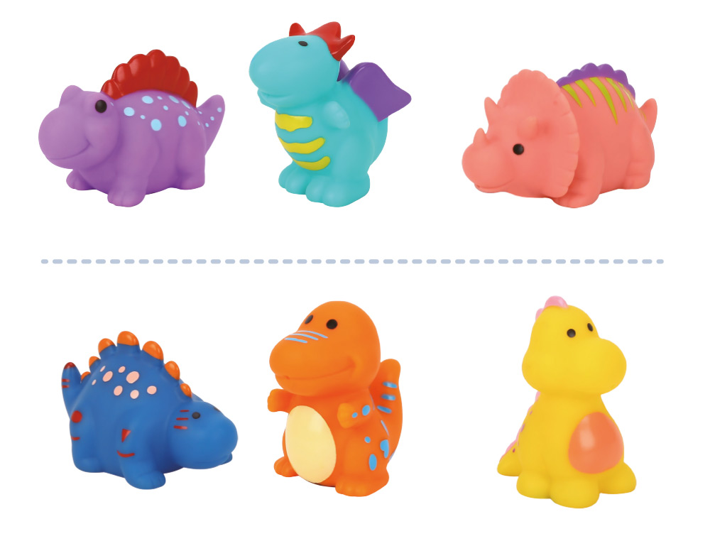 JUEGO INFANTIL IMAGINOVO CUBOS APILABLES NIDOS DINOSAURIOS +12 MESES 12 PIEZAS 13X13X13CM