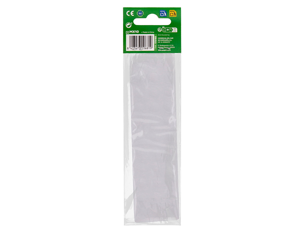 OJO ADHESIVO LIDERPAPEL 10 MM CON PUPILA DE COLOR Y PESTAÑA DE COLOR PACK DE 33 UNIDADES