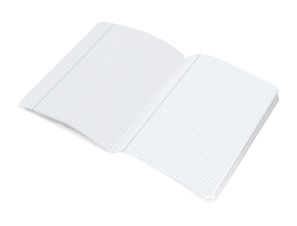 LIBRETA LIDERPAPEL SMART A5 PLUS 48 HOJAS 75G/M2 CUADRO 4MM CON MARGEN COLORES SURTIDO