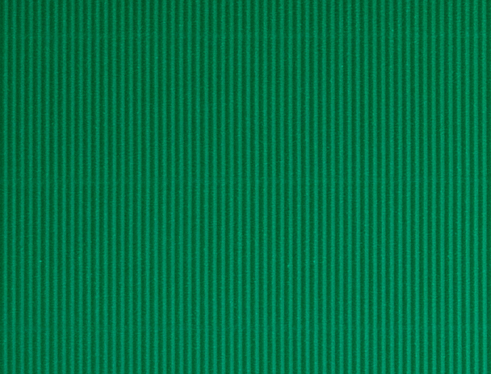 CARTON ONDULADO LIDERPAPEL 50 X 70CM 320G/M2 VERDE HOJA