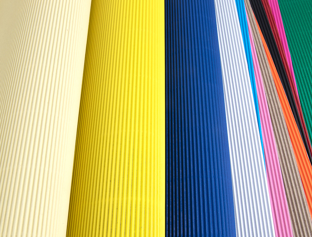 CARTON ONDULADO LIDERPAPEL 50 X 70CM 320G/M2 VERDE HOJA