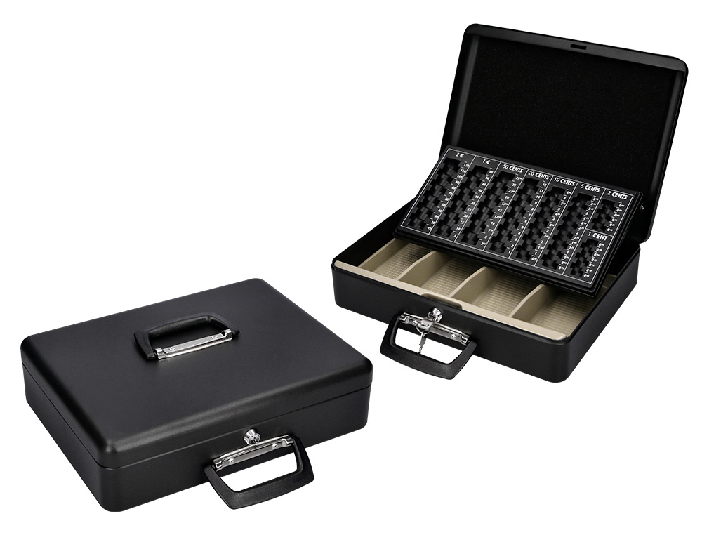 CAJA CAUDALES Q-CONNECT 14,5